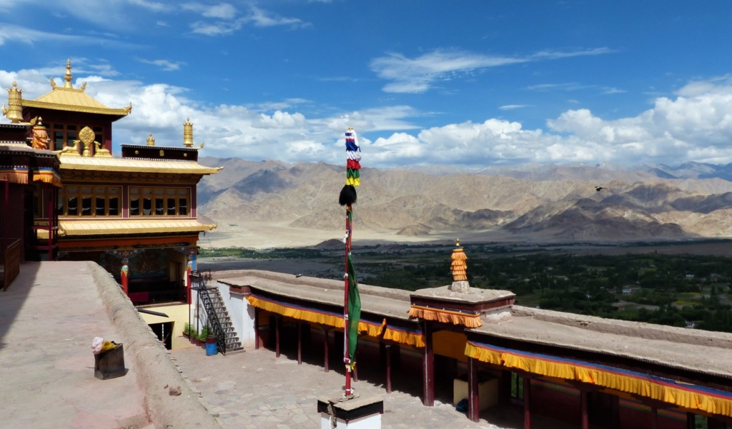 Vue depuis le monastère de Stok, Ladakh