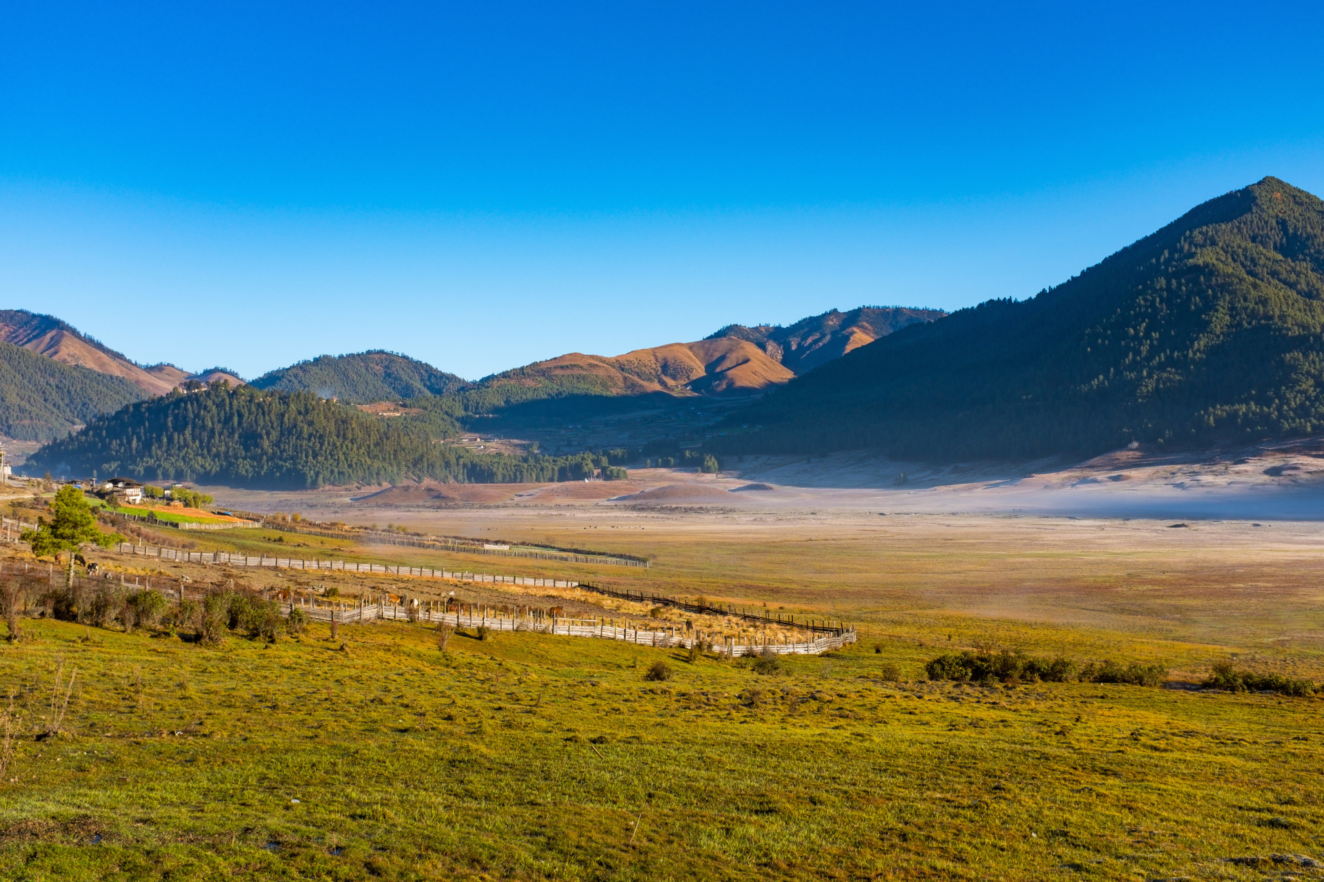 Phobjikha, Bhoutan