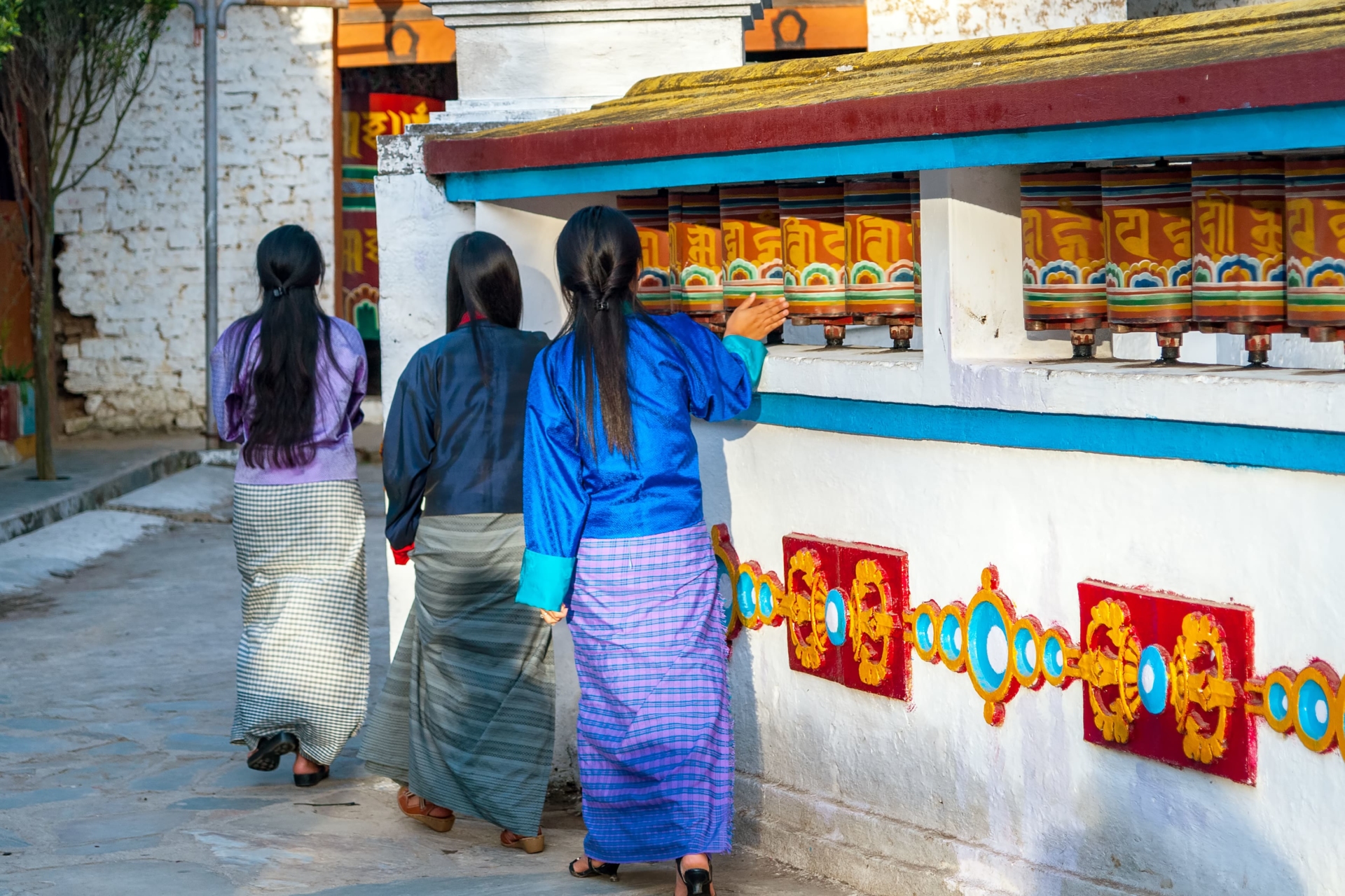 Moulin à prières, Trashigang, Bhoutan