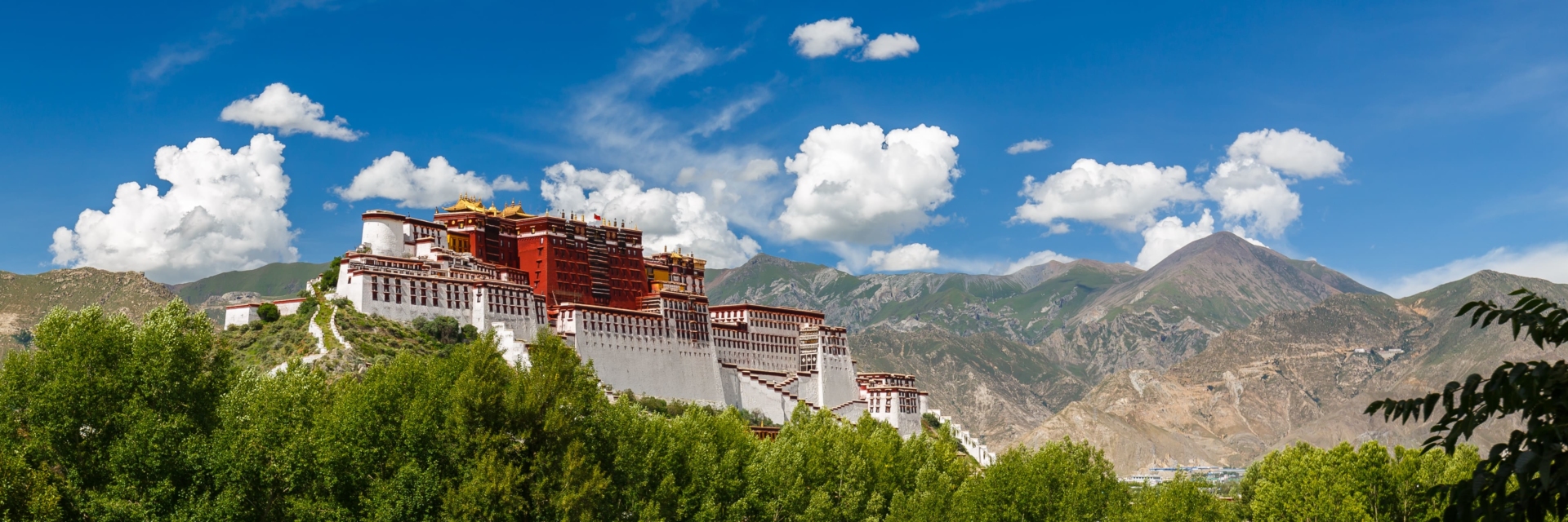 Lhassa en été, Tibet