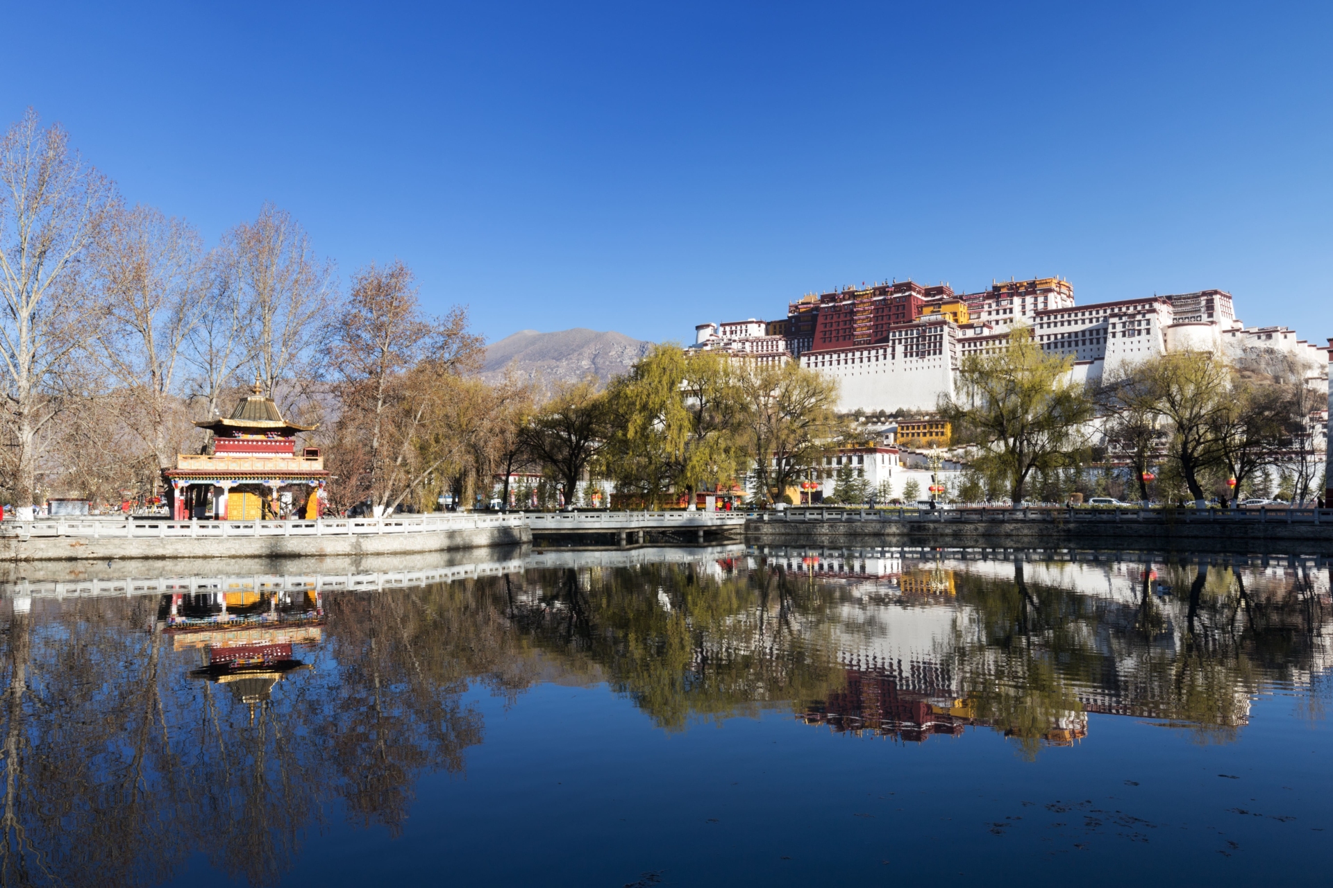 Lhassa au printemps, Tibet