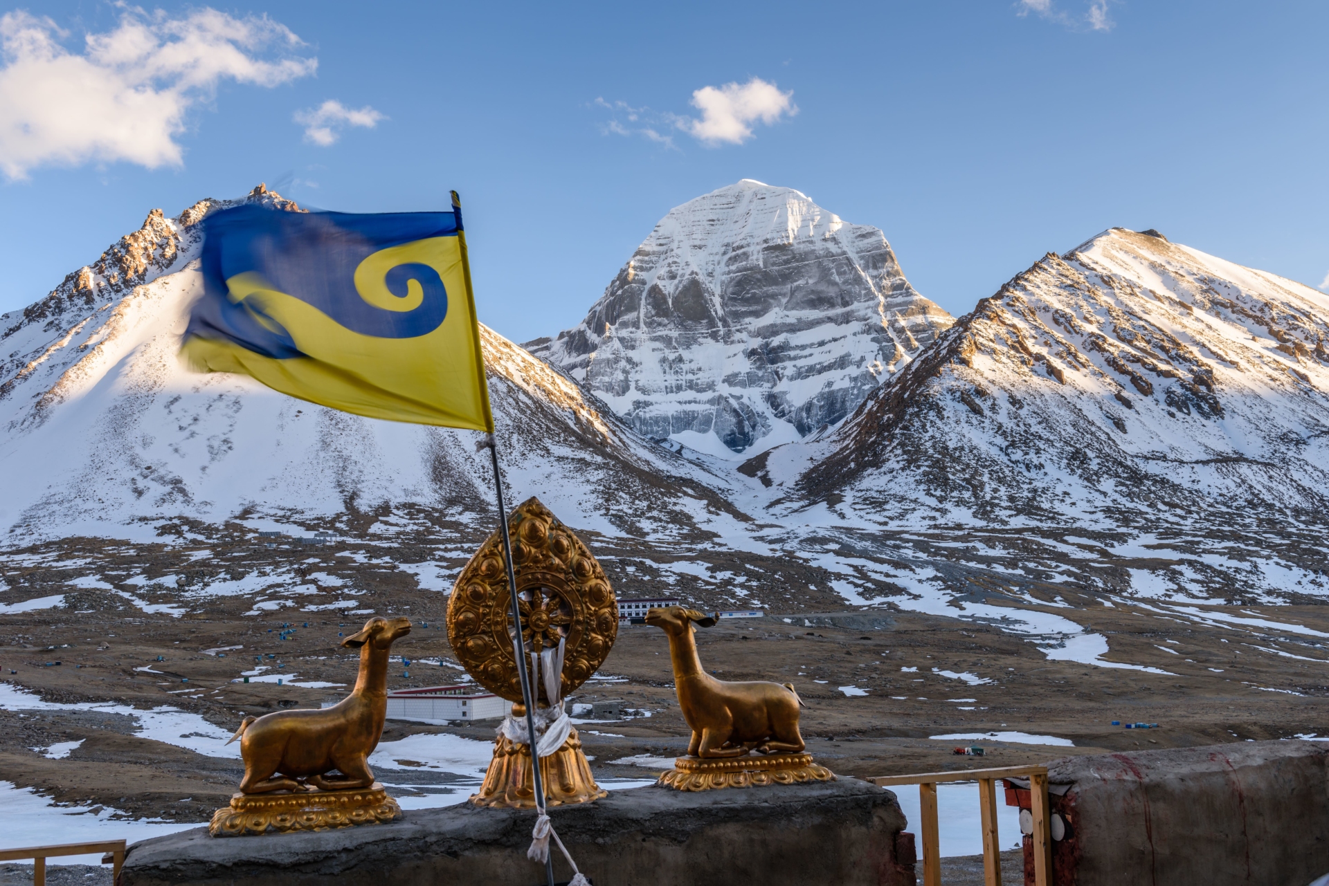 Face nord du Mont Kailash, Tibet