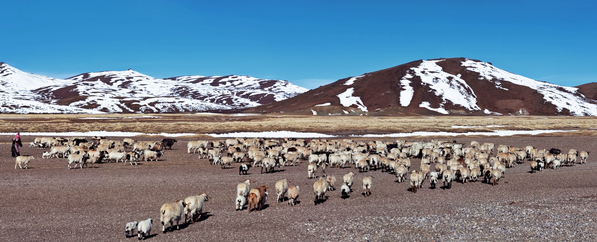 Paysages à Ngari, Tibet