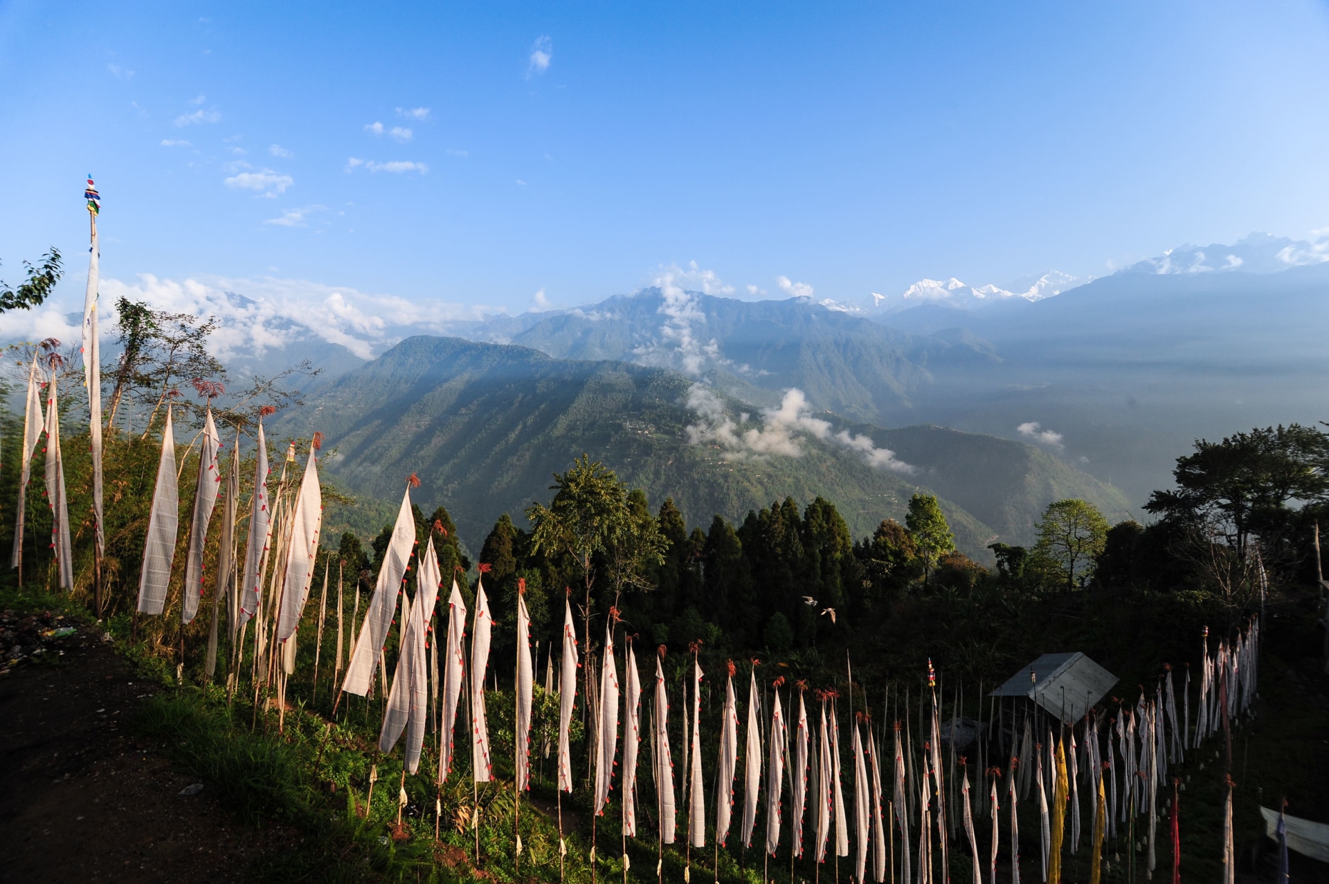 Mont Kanchenjunga depuis Pelling, Sikkim