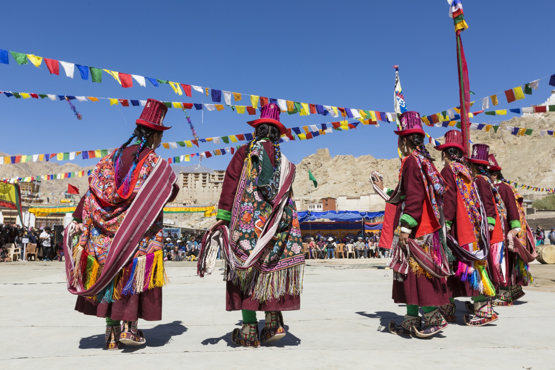 Danses traditionnelles, Festival à Leh, Ladakh