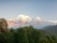 Lever de soleil sur les forêts au pied de l'Annapurna, Népal