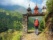 Porte traditionnelle, randonnée au pied de l'Annapurna, Népal
