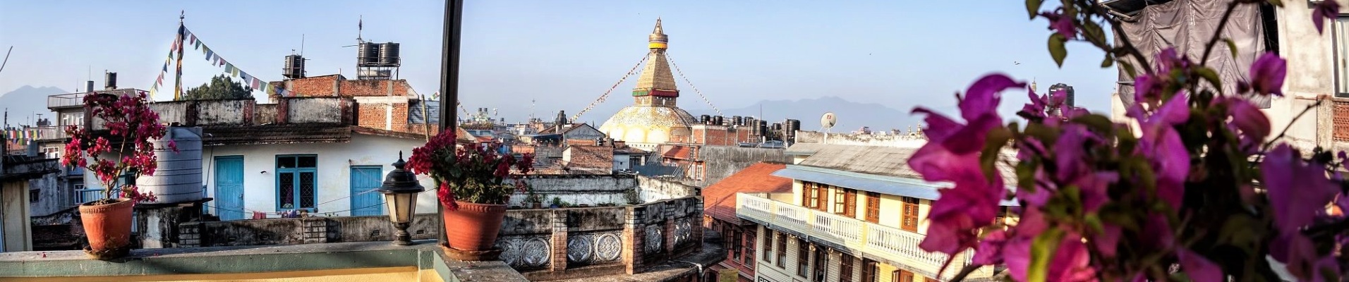 Vue sur Katmandou depuis ses toits, Népal