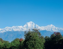 Le Machapuchare, chaîne de l'Annapurna