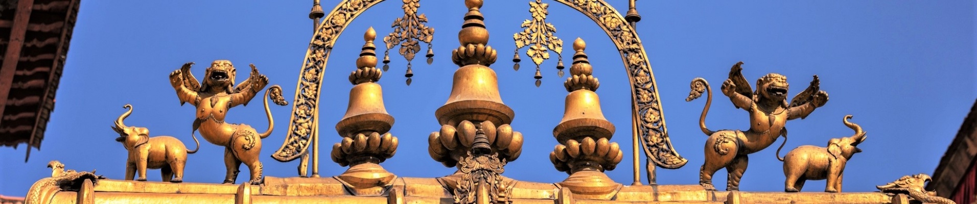 Divinités de la Porte d'or, Bhaktapur, Népal
