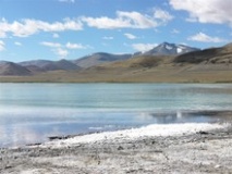 Lac Tso Kar aux couleurs d'opal