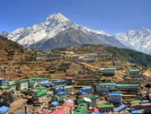 Namche Bazar, capitale du Khumbu